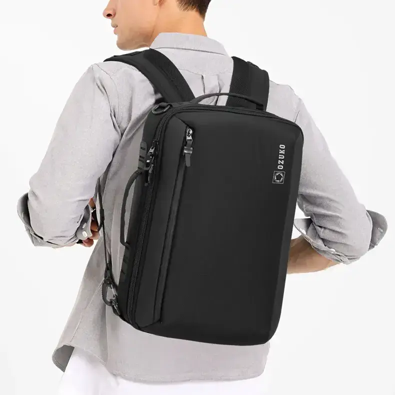 Ozuko 9490 USB Multifunction Waterproof Backpack 15.6" Laptop