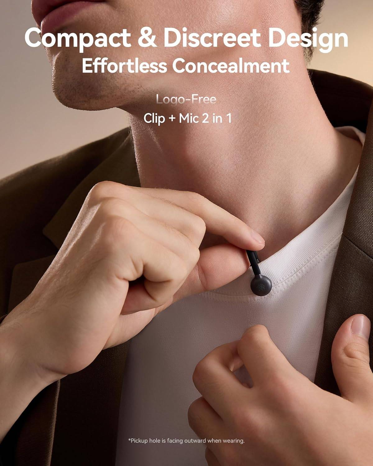 Hollyland LARK M2S Combo Dual Wireless Lavalier Microphone System for 2-Person Recording