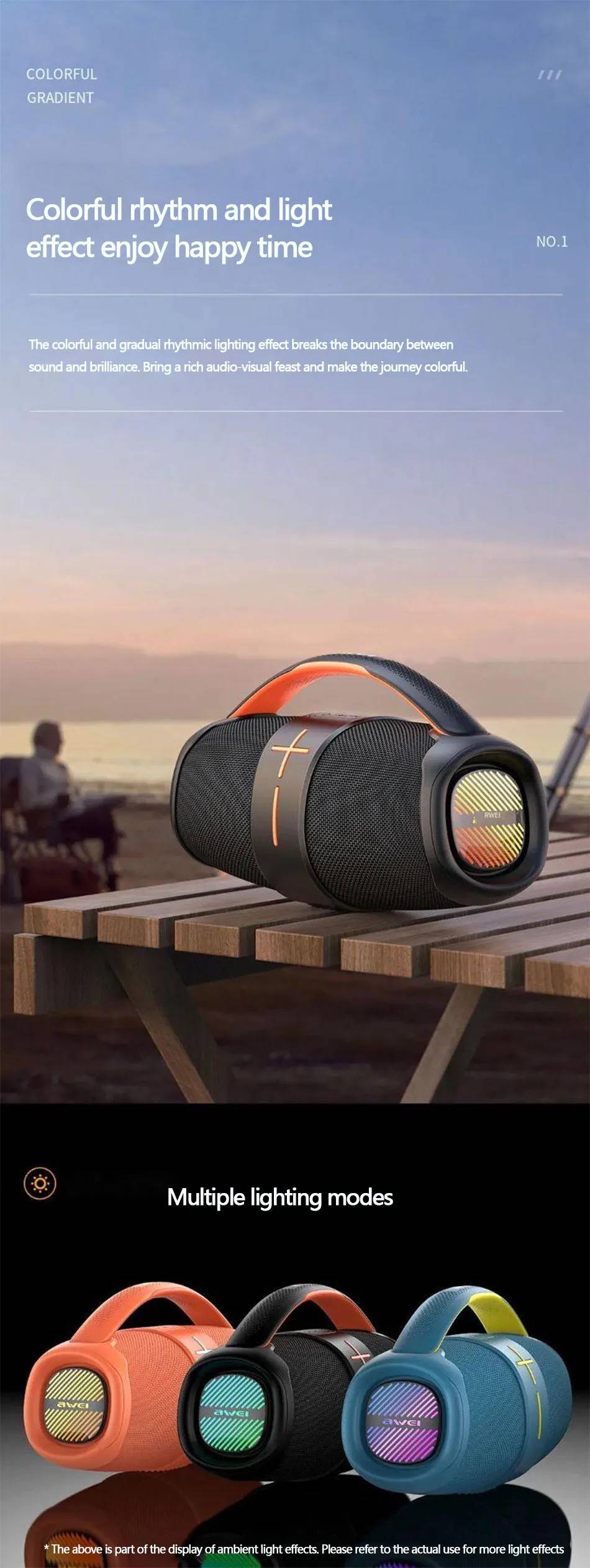 Awei Y887 Outdoor Portable Bluetooth Speaker