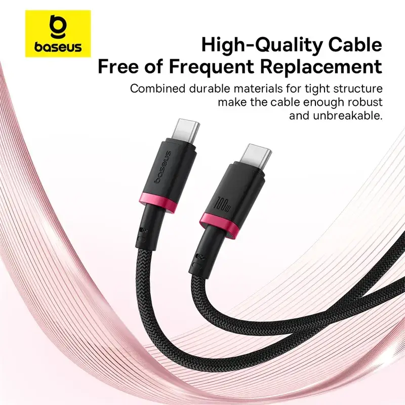 Baseus Dura Series 100W PD Type-C to Type-C Fast Charging Cable 2M