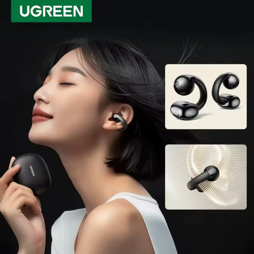 UGREEN HiTune S3 WS209 True Wireless Earbuds with Hybrid ANC and Bluetooth 5.4 – 45785