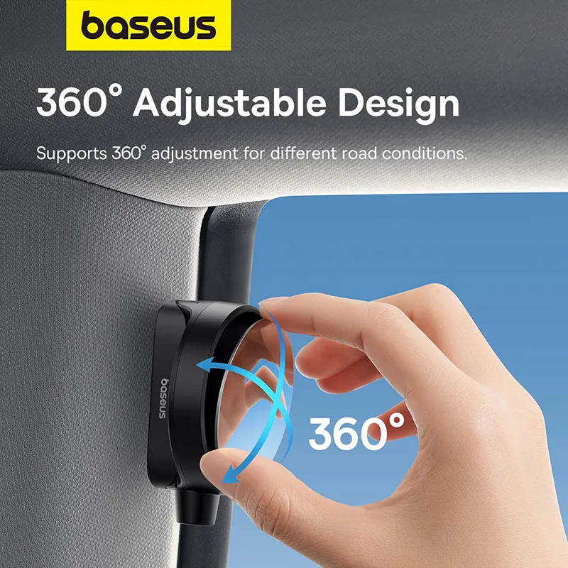 Baseus C11537200111-00 Car Blind Spot Mirror with Safety Hammer 