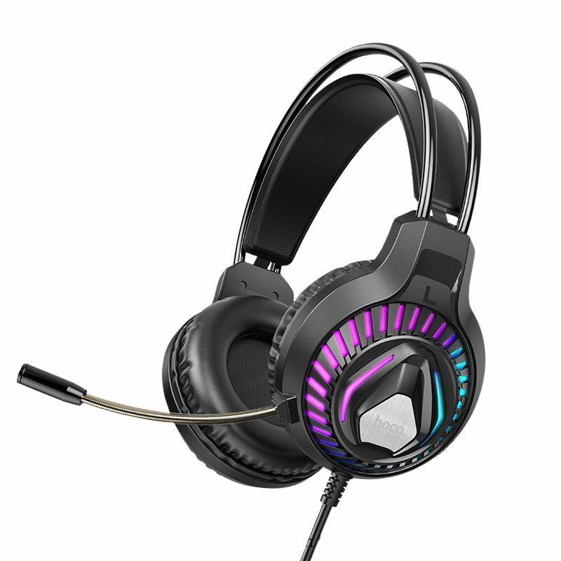 HOCO ESD12 CoolMix RGB Backlit Wired Headphones