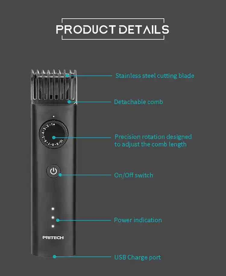 PRITECH PR-2388 Beard Trimmer