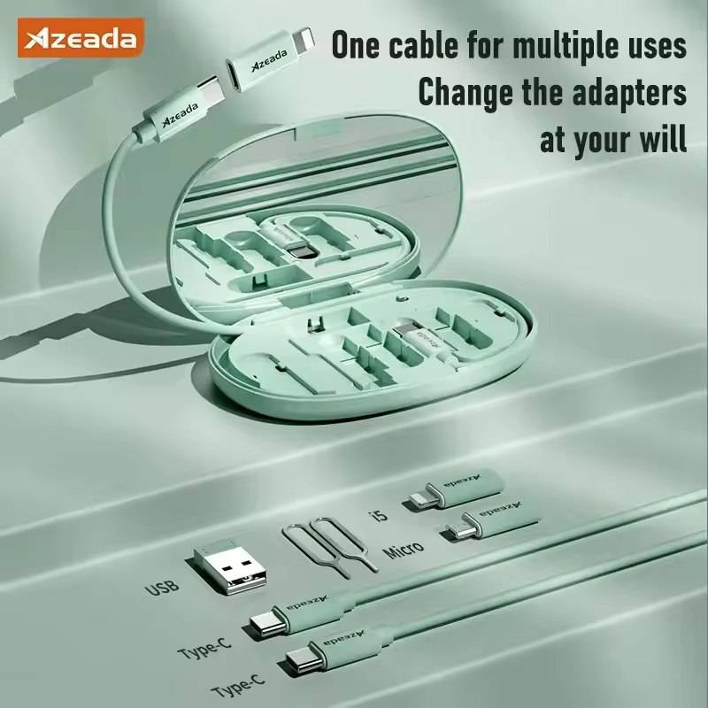 Azeada AZ-B01th Multi-Functional Digital Storage Box with 60W Fast Charging