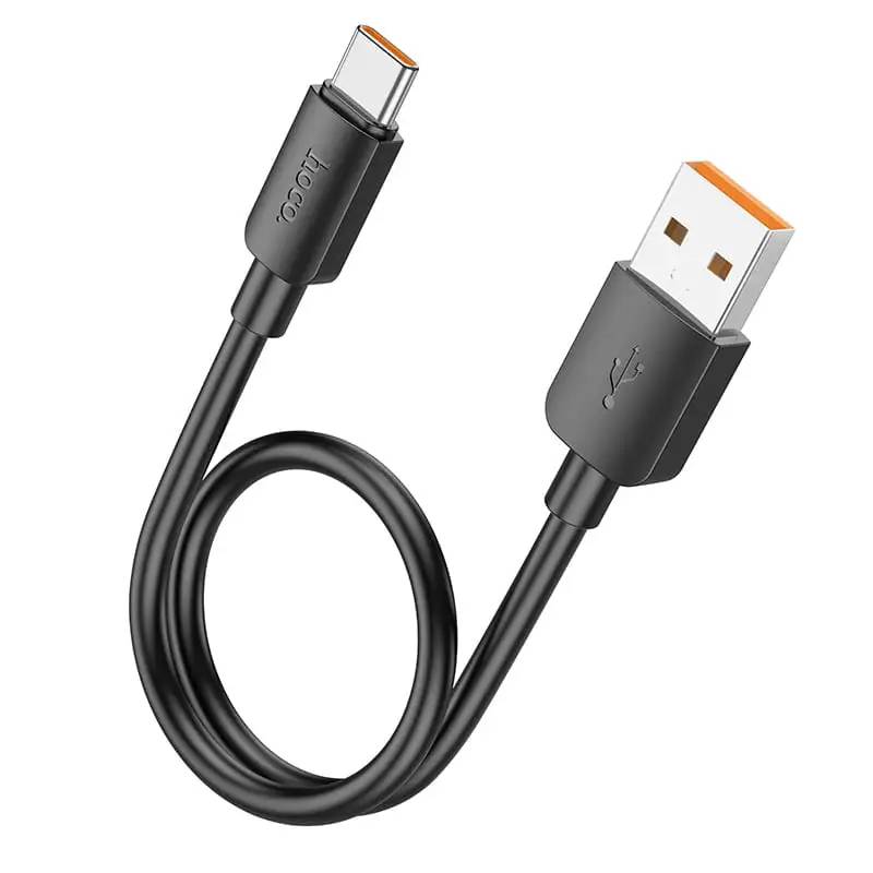 Hoco X96 100W USB-A to USB-C 25cm Fast Charging & Data Cable