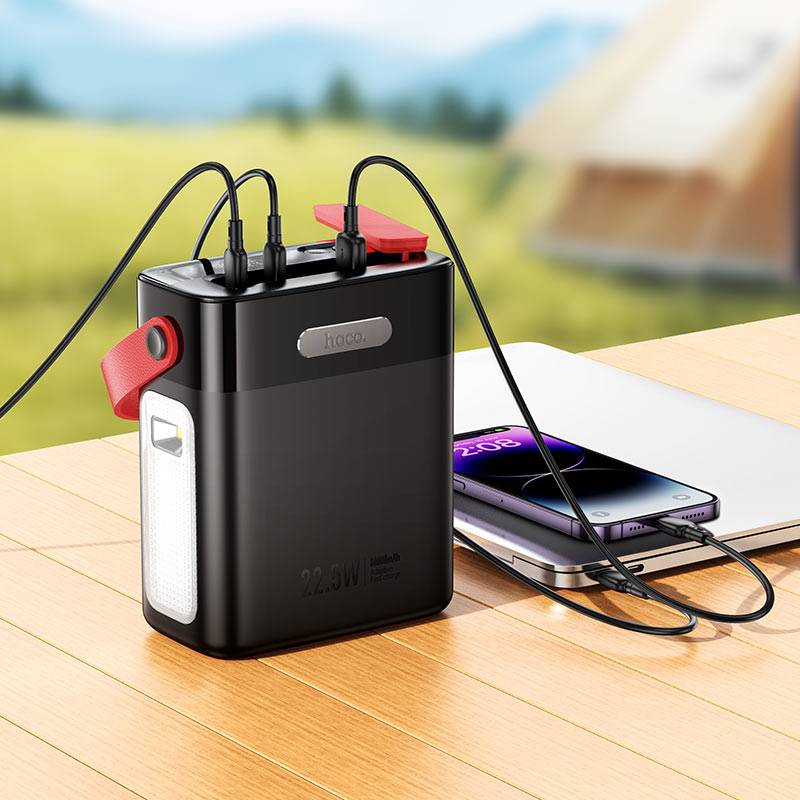 Hoco J143 Power Bank 80,000mAh Ultra-High Capacity with 22.5W+PD 20W Fast Charging