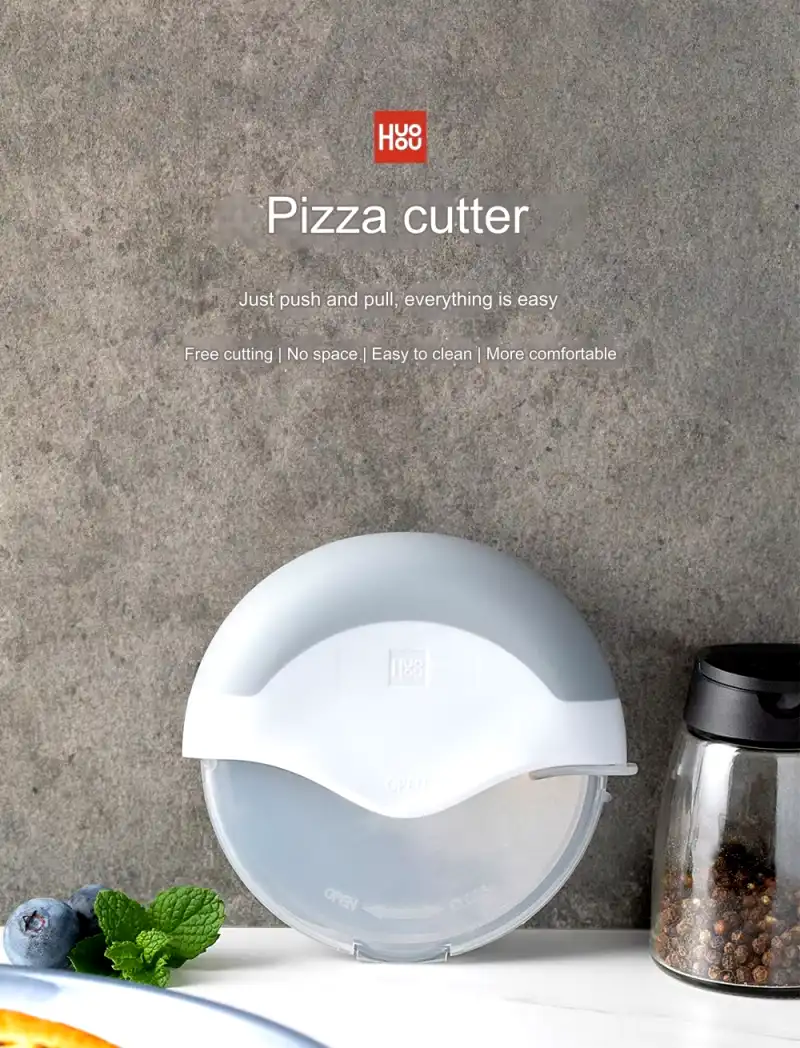 Xiaomi Huohou HU0082 Portable Pizza Cutter Wheel Knife