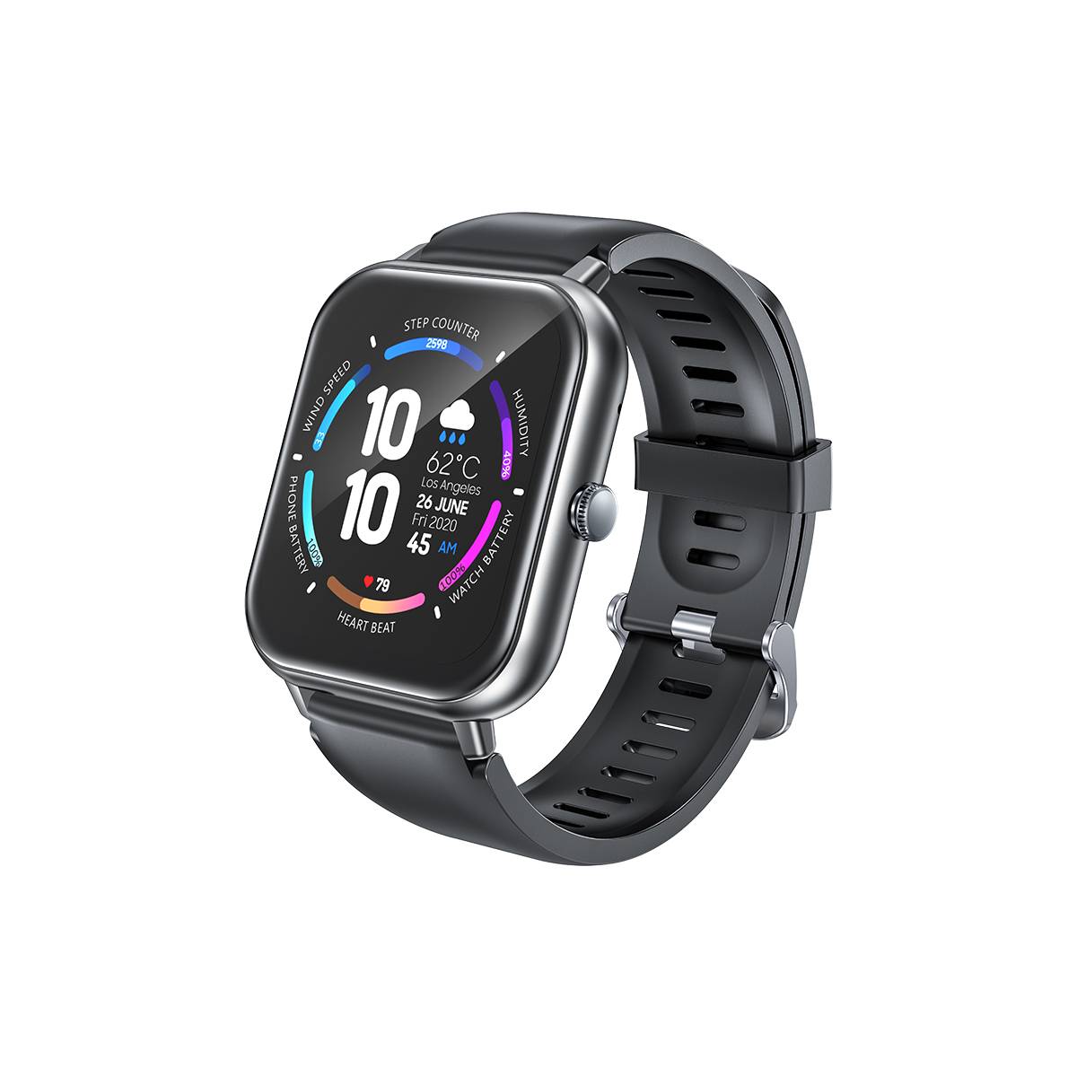 AWEI H25 Smart Watch with Fitness Tracking and Health Monitoring Features