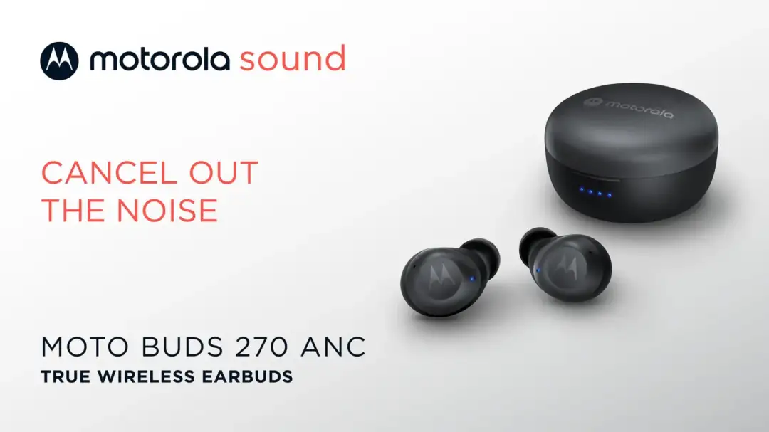 Motorola Moto Buds 270 ANC True Wireless Earbuds