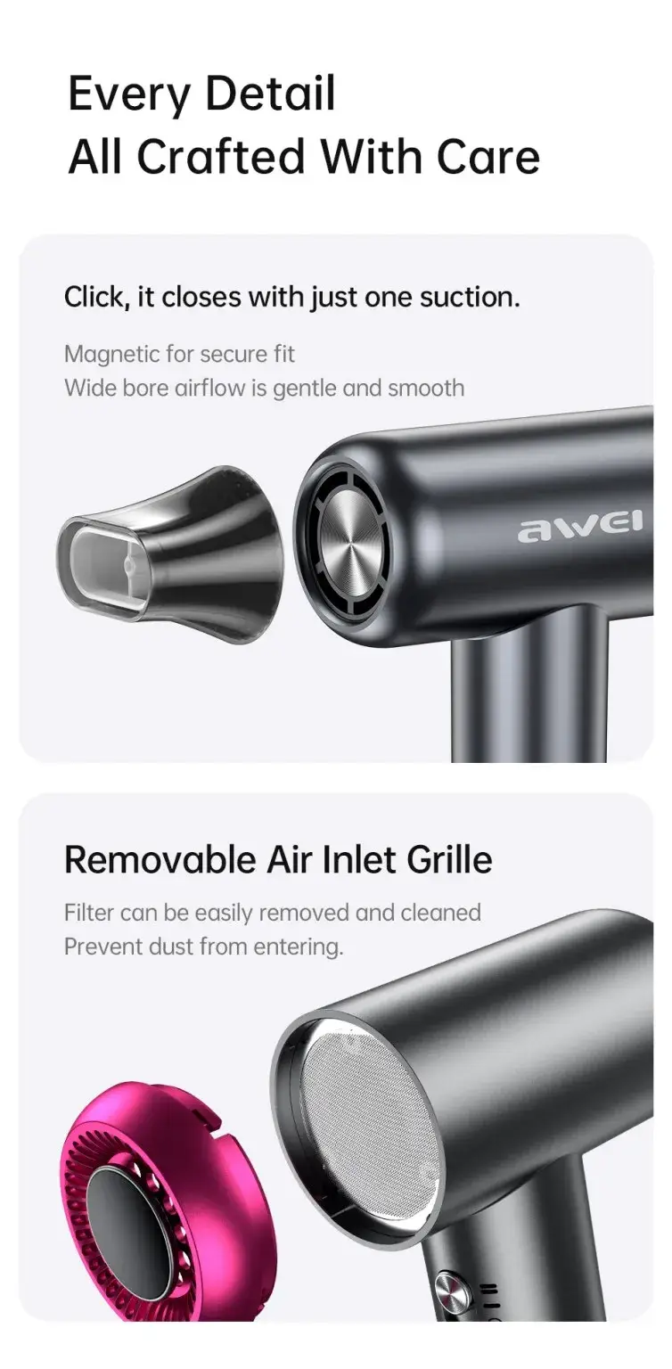Awei DS-2 Lightweight Professional Hair Dryer