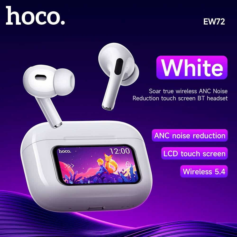 Hoco EW72 ANC True Wireless Earphones Touch Control Bluetooth Earbuds
