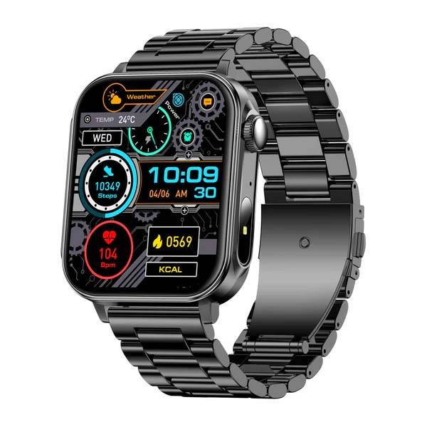 COLMI P80 Smartwatch with Dual Straps Silicone + Metal COLMI P80 Smartwatch with Dual Straps Silicone + Metal