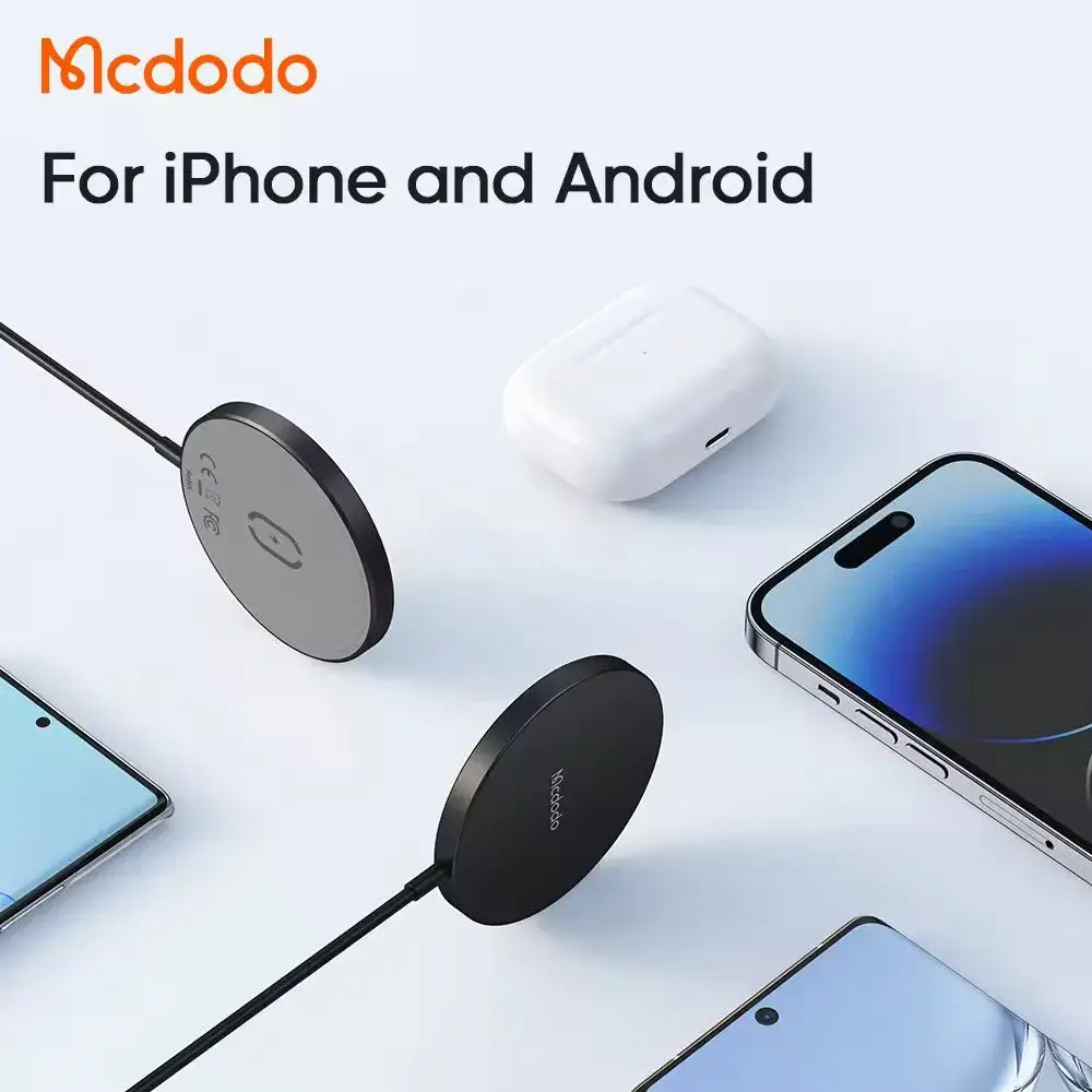 Mcdodo CH-4360 15W MagSafe-Compatible Magnetic Fast Wireless Charger 