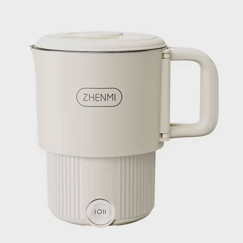 ZHENMI Portable Folding Electric Kettle 800ml Travel & Home Use