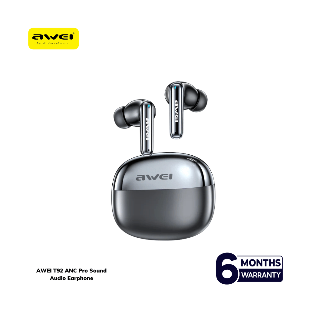 AWEI T92 ANC Pro True Wireless Earphones AWEI T92 ANC Pro True Wireless Earphones