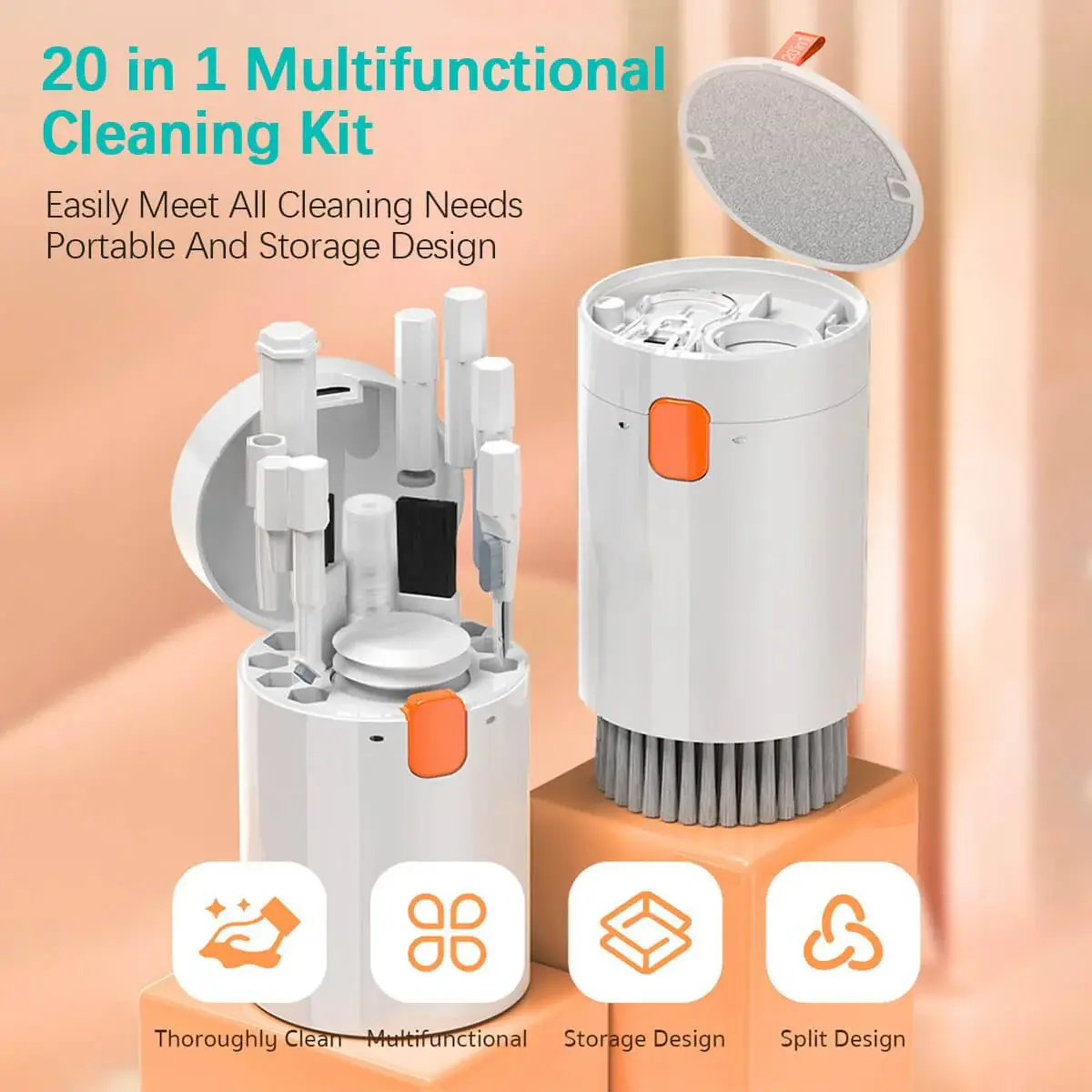 COTEetCI 75003 20-in-1 Multifunctional Electronic Cleaning Kit