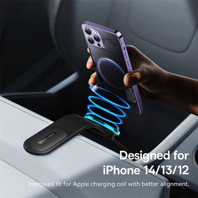 Baseus C02 Pro Magnetic Wireless Car Charger Mount Fast Charging Holder