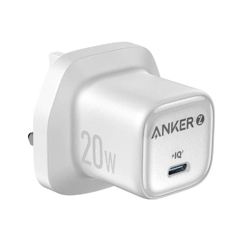 Anker Zolo 20W USB-C PD 3.0 Fast Charger with 3-Pin Plug
