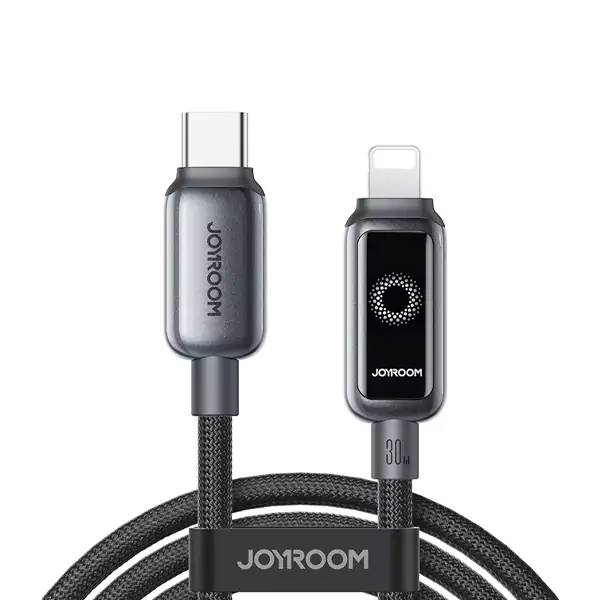 JOYROOM StarFlight S-A55 30W Type-C to Lightning Auto Power-Off Fast Charging & Data Cable 1.2m