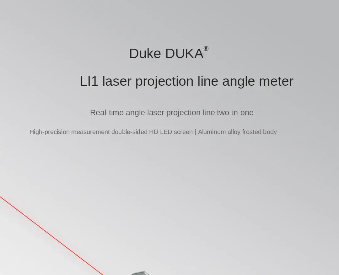 Xiaomi DUKA ATuMan LI1 Laser Angle Projector with Tripod