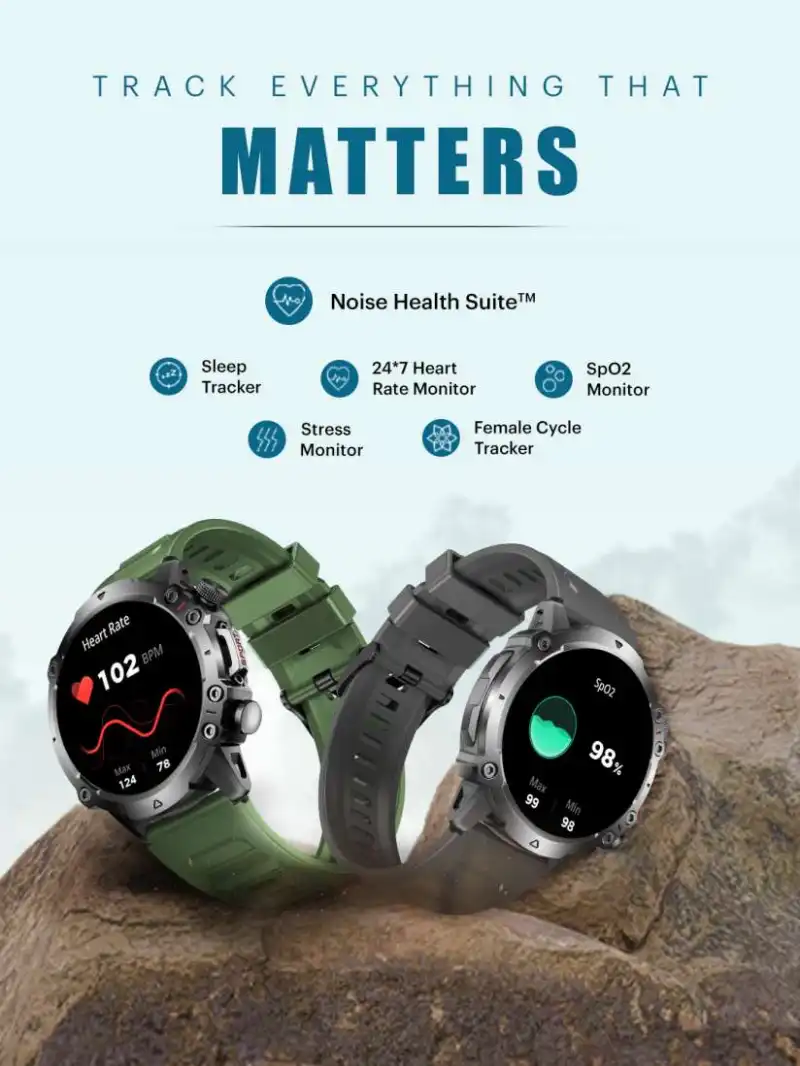 Noise Shield HD Display Rugged Smartwatch