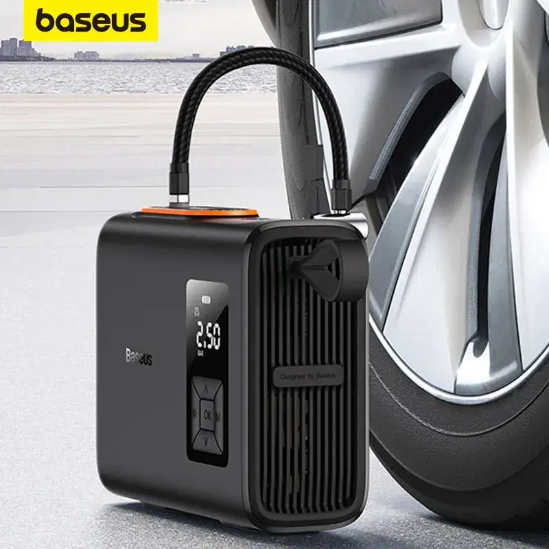 Baseus Mega EnergyPump Dual Cylinder Wireless Inflator