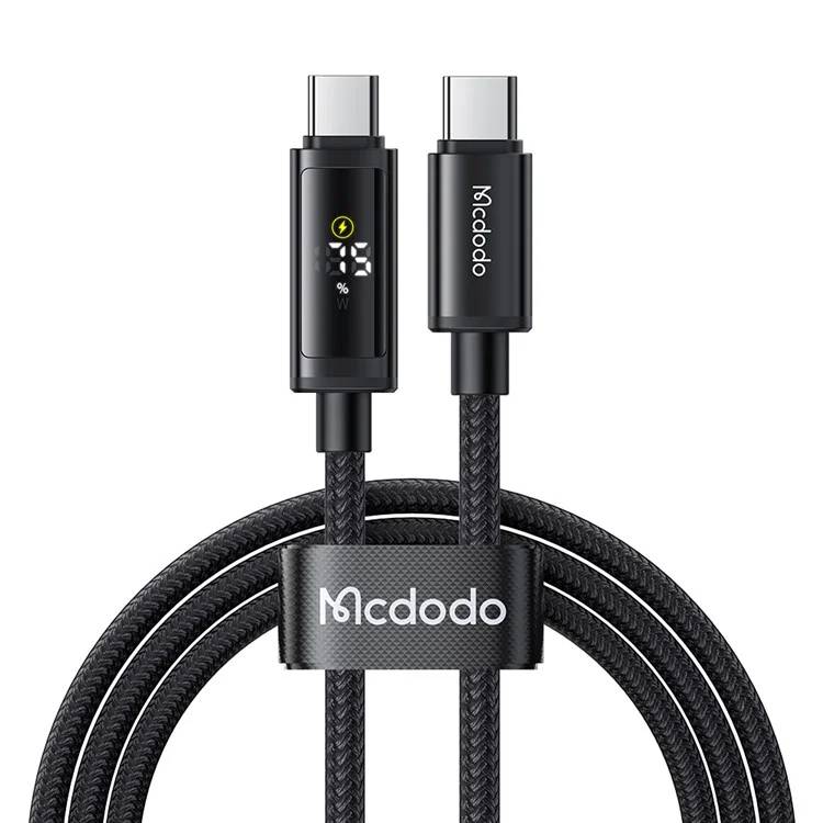 Mcdodo CA-8000 Type-C to Type-C Digital Display 100W PD Fast Charging Cable 1.2m