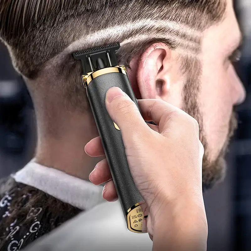 Hoco HP22 Retro-Style Electric Hair Clipper with Engraved Design