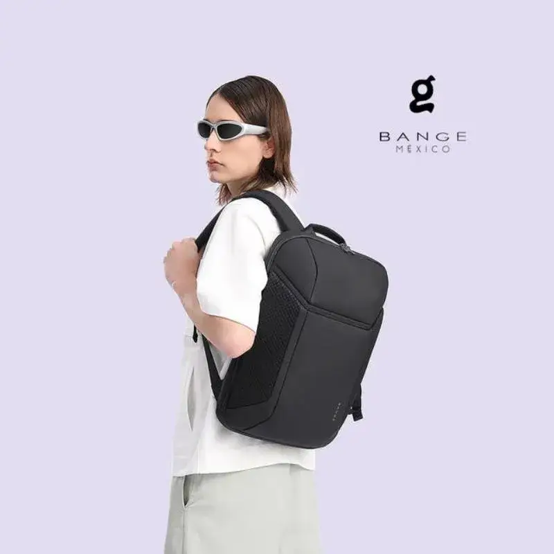 BANGE BG-7710 Water-Resistant Business & Travel Laptop Backpack 