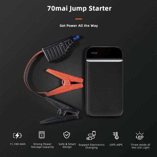 Xiaomi Mi 70Mai Car Powerbank Jump Starter Midrive PS01