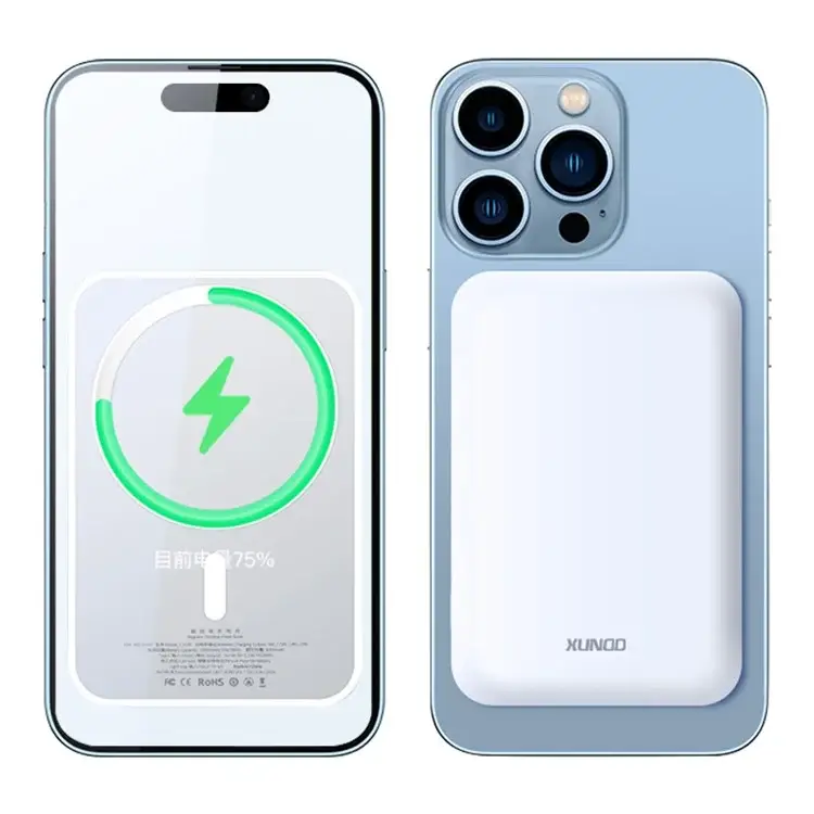 XUNDD XDCH-047 10000mAh Magnetic Wireless Power Bank 20W Fast Charging