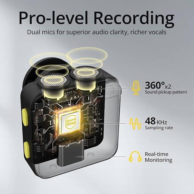 WiWU Wi-WM005 Duo Wireless Microphone ANC