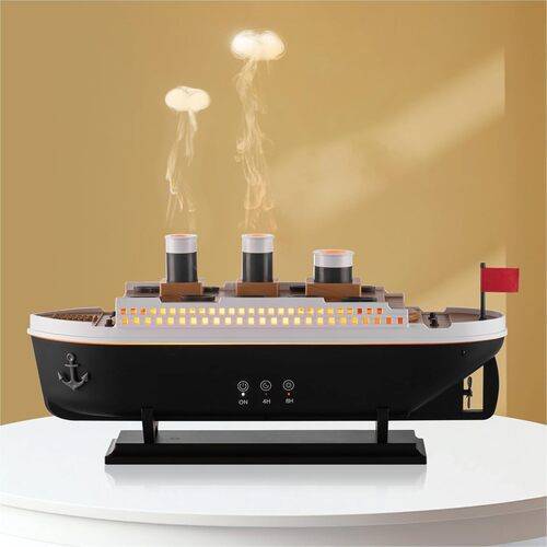 JELLYFISH Rain Cloud Titanic Cool Mist Humidifier Quiet 28dB Bedroom & Nursery Air Humidifier with Auto Shut-Off 