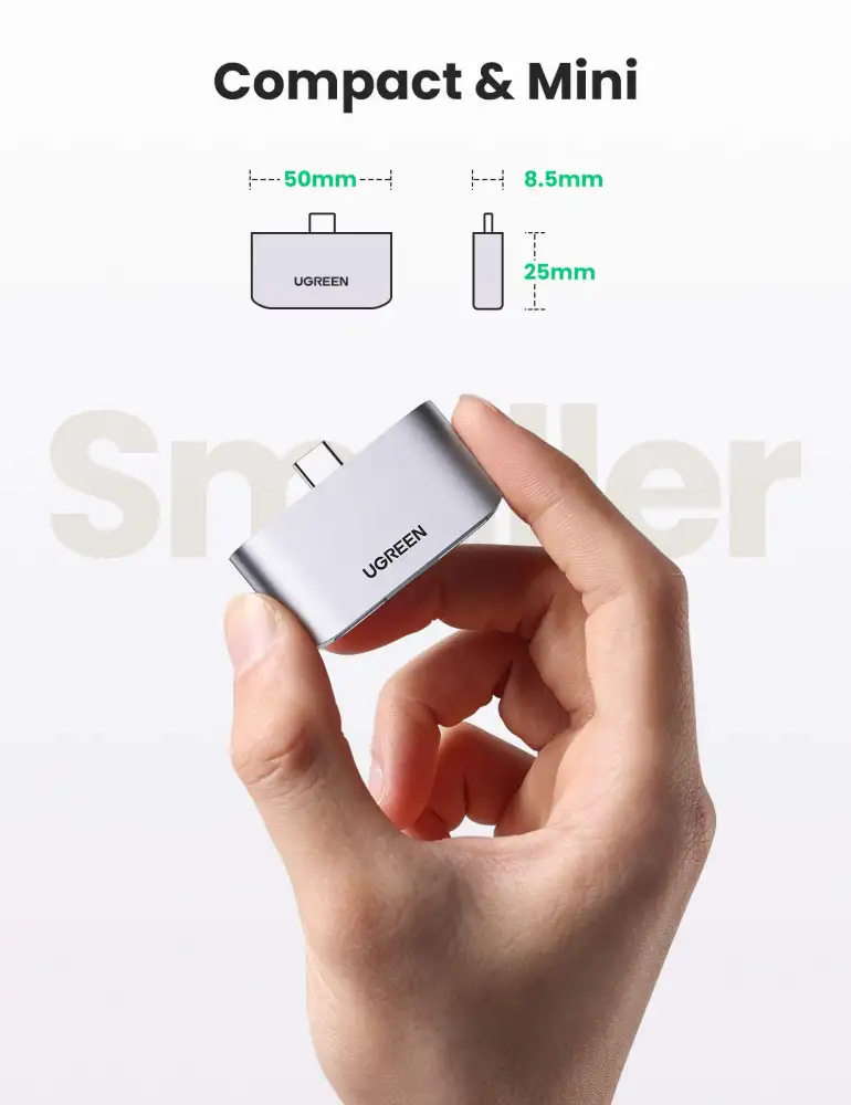UGREEN CM412 USB-C to Dual USB 3.0 Adapter