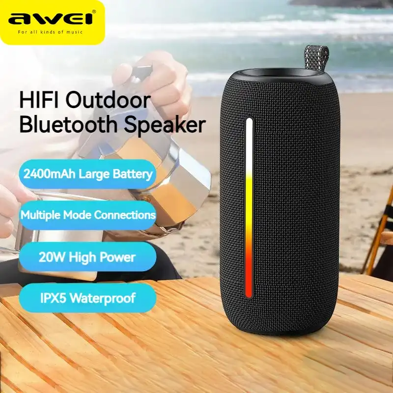 Awei Y788 Colorful Sound with RGB Lights Bluetooth Speaker