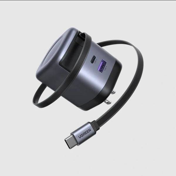 UGREEN Nexode X605 65W USB-C Retractable Fast Charger 55897