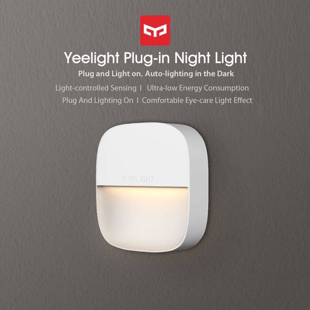 Xiaomi Yeelight YLYD09YL Plug-in LED Night Light with Infrared Motion Sensor and Auto Control