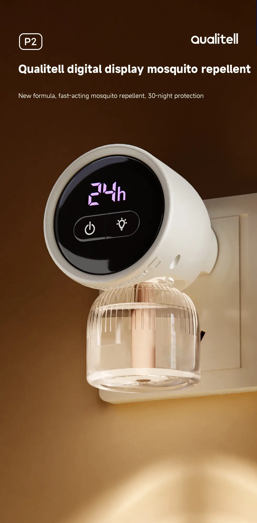 Xiaomi Qualitell P2 Digital Display Electric Mosquito Repellent