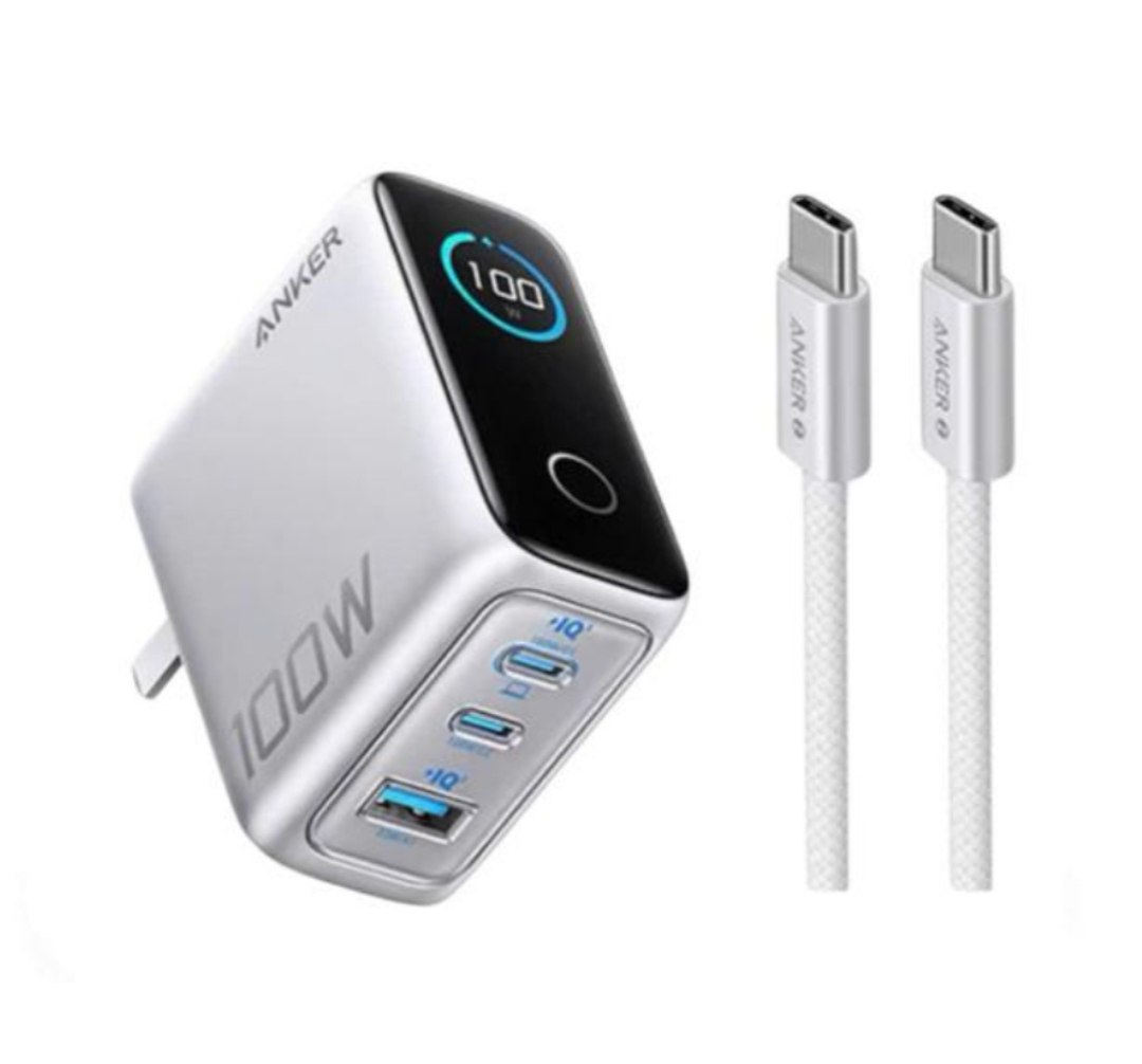 Anker Zolo B121B 100W 3-Port Fast Charger