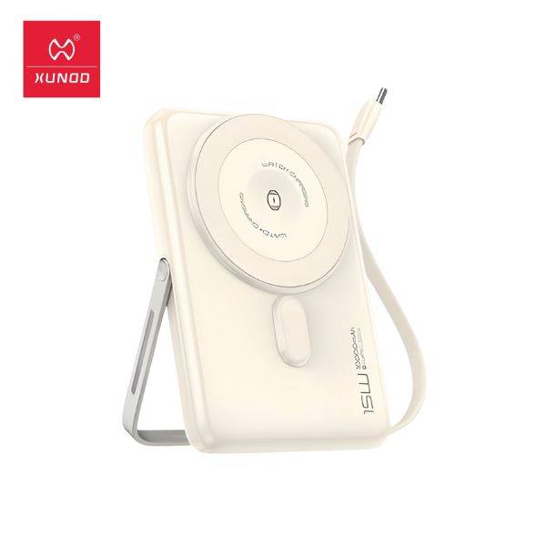 XUNDD XDPB-026 20W PD Magnetic Wireless Power Bank with Built-In Stand XUNDD XDPB-026 20W PD Magnetic Wireless Power Bank with Built-In Stand
