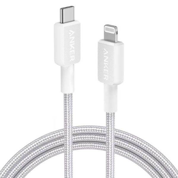 Anker 322 USB-C to Lightning Braided Durable Fast-Charging Data Cable 6ft