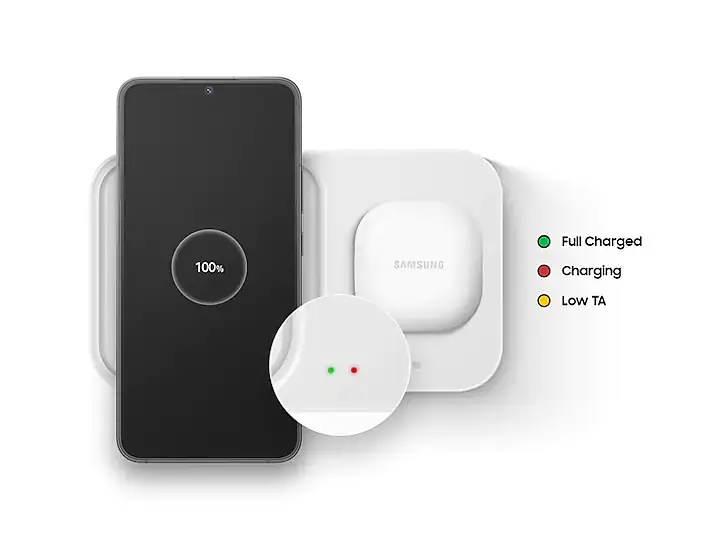 Samsung 15W Fast Wireless Charging Duo Pad 