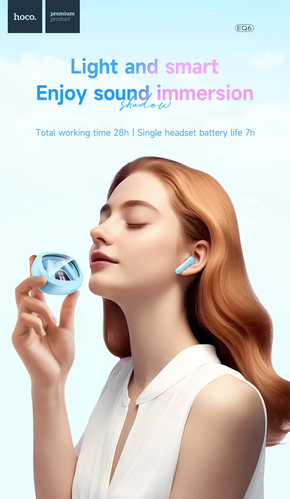 Hoco EQ6 True Wireless Earbuds