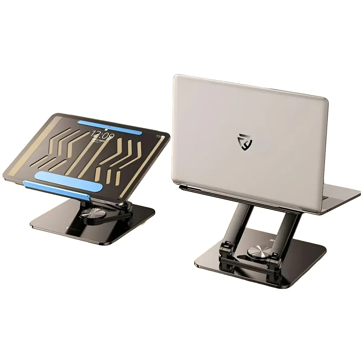 RTAKO RS-CP84 Adjustable Laptop Stand with 360° Rotating Base