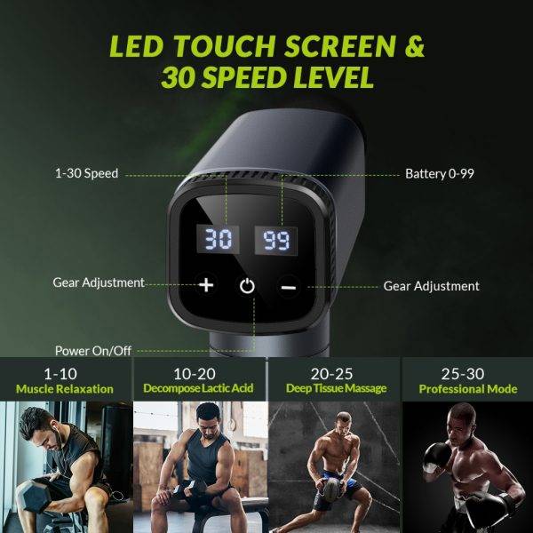 ORICO JX-703 Fascia Gun Rechargeable Muscle High-Performance Massage Gun