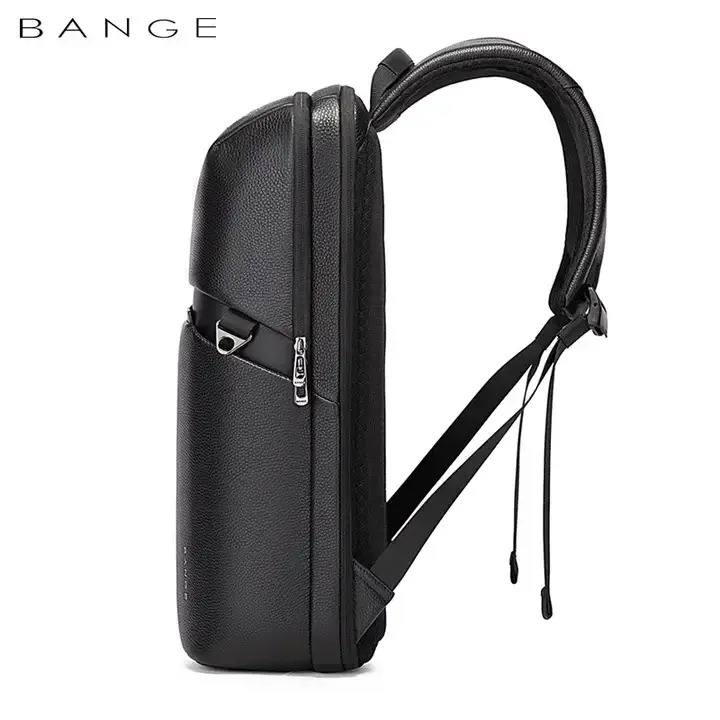  Bange BG-6625 Where Luxury Meets Security  Leather Anti Theft Backpack (Super Light)