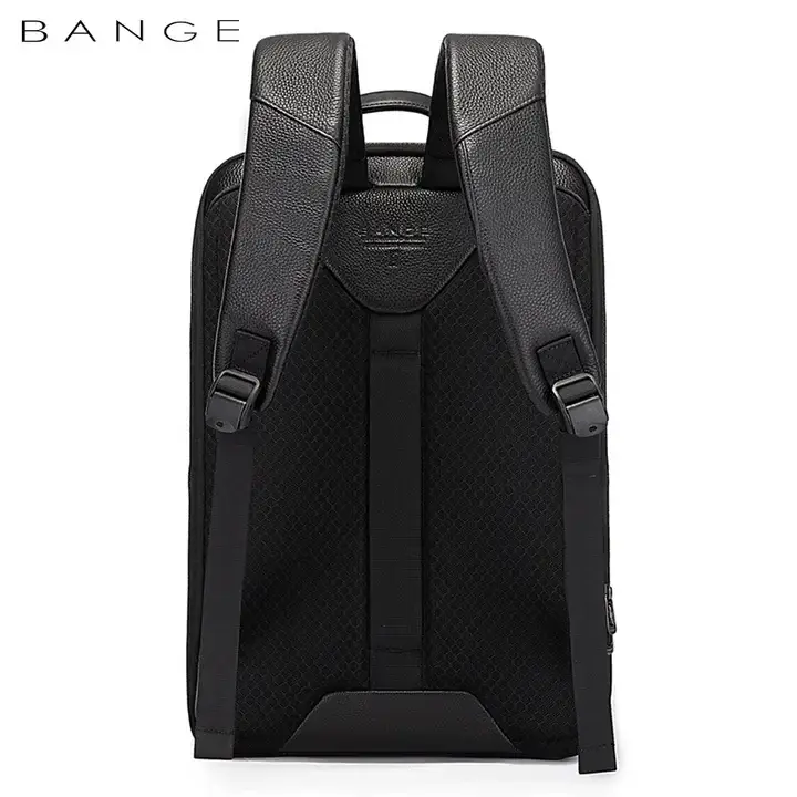  Bange BG-6625 Where Luxury Meets Security  Leather Anti Theft Backpack (Super Light)