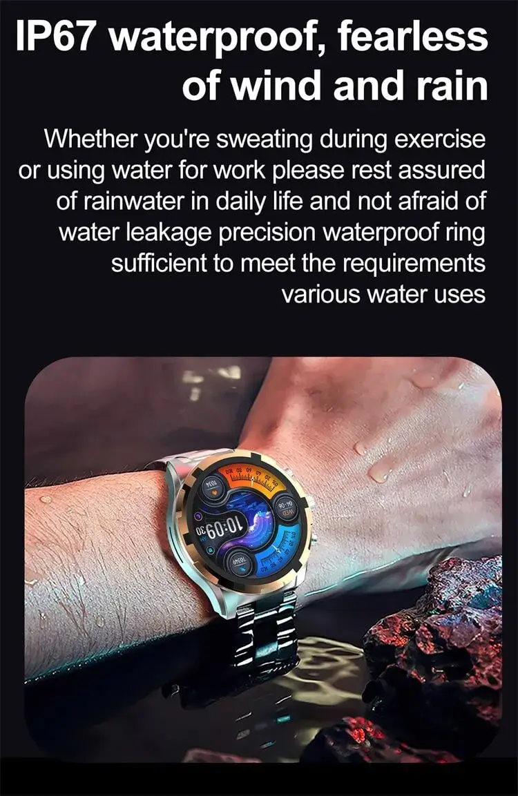 Valdus VS43 Pro AMOLED Bluetooth Calling Smartwatch