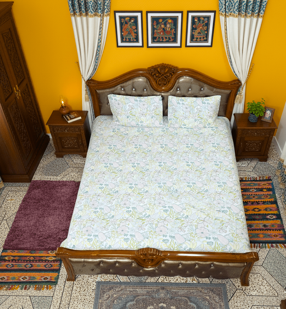 Luxury Export Quality King Size Bedsheet
